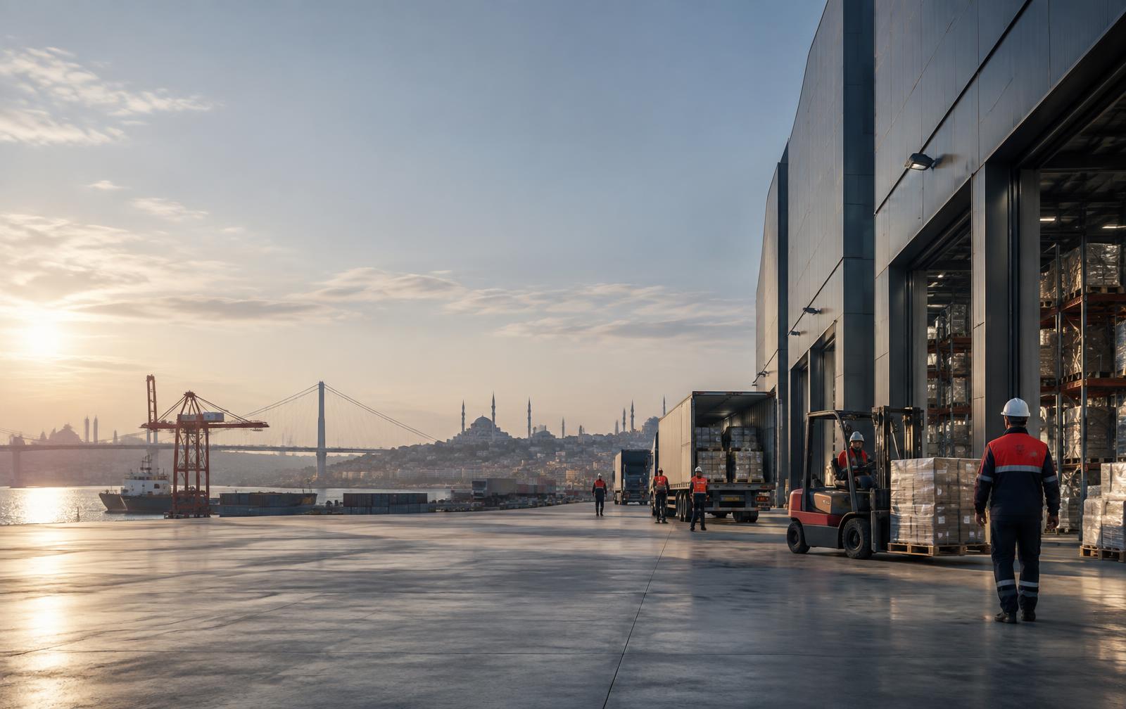 İstanbul’da modern lojistik operasyonları